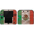Mexican Flag Dark Wood Nintendo Skins